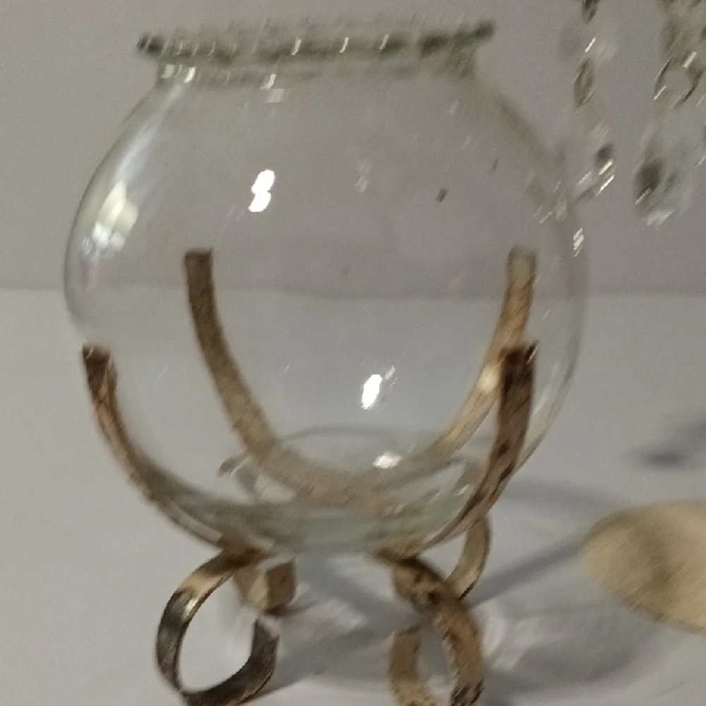Shabby Chic/Rustic Candle Holder Set Of 3